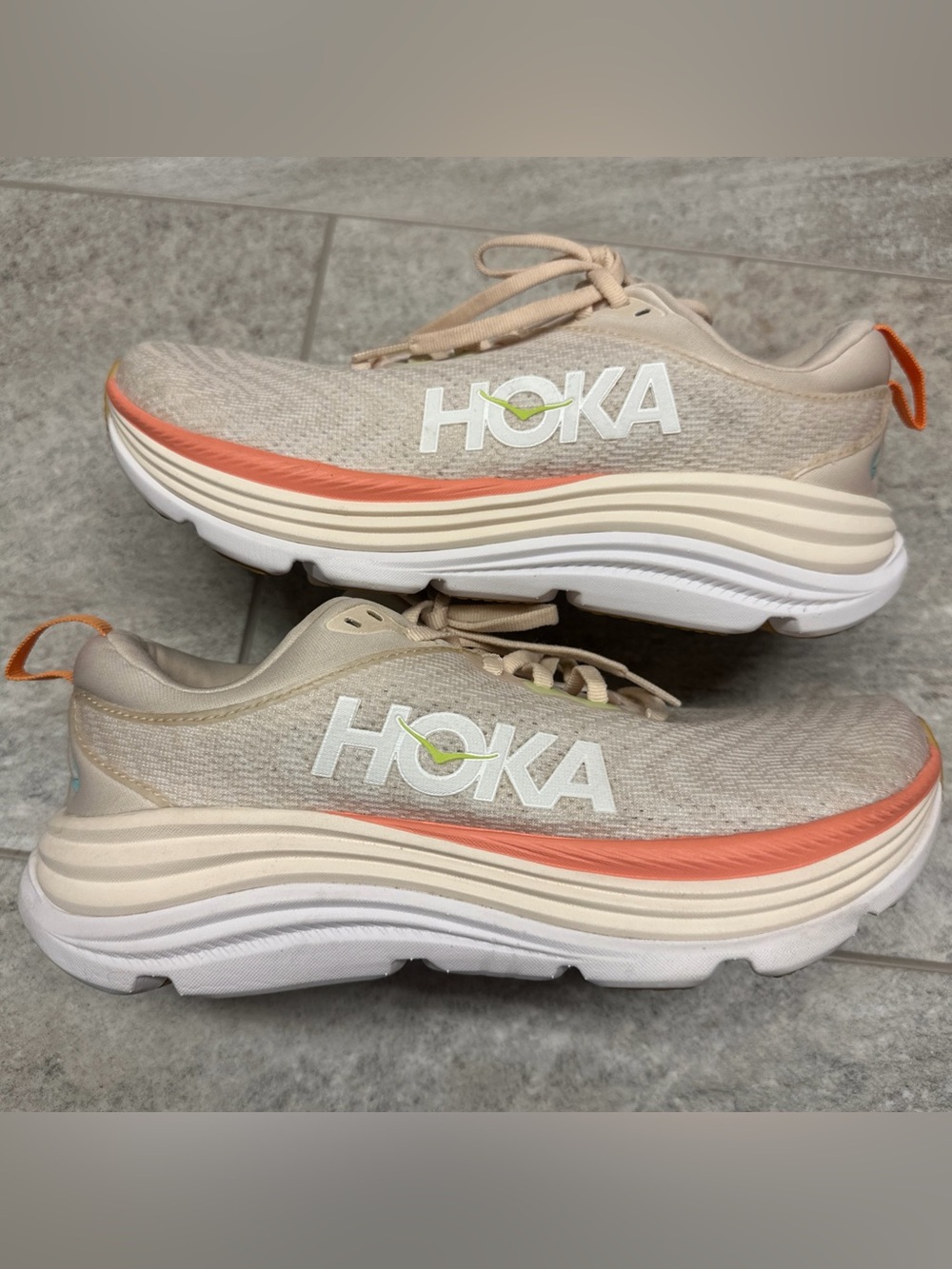 New Hoka Gaviota 5 in Vanilla Eggnog size 7.5 B - Picture 2 of 12